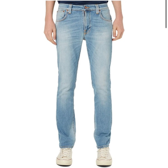 Nudie Jeans Thin Finn Shoreline W32 L30 - Picture 1 of 16